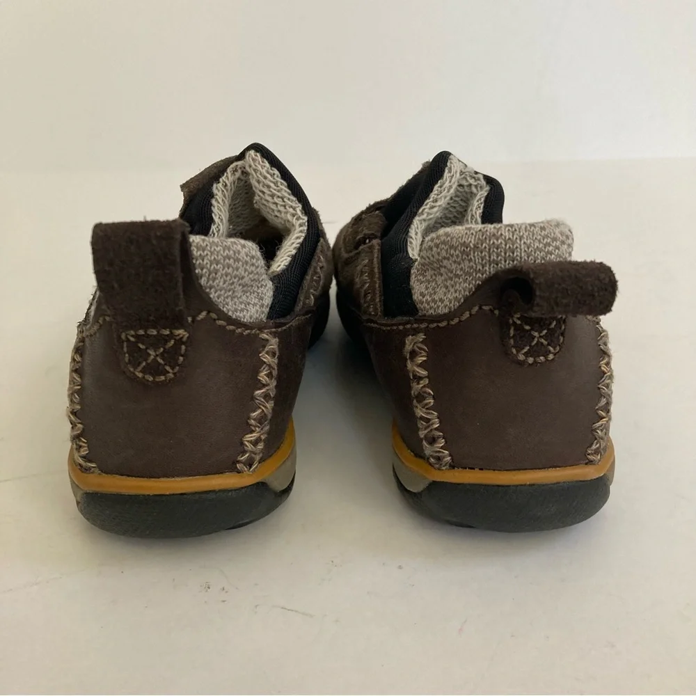 Timberland Boys Slip on Shoes Smartwool Power Lounger Slip-on Brown Suede 13.5